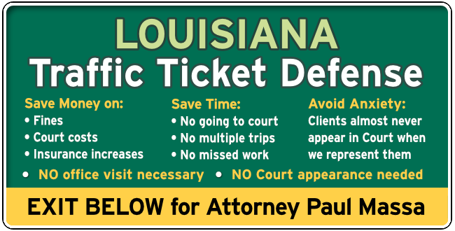 Main graphic describing benefits of hiring Traffic Lawyer Paul Massa